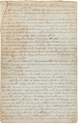 Item #WRCAM28056 [MANUSCRIPT IN GERMAN OF KOSSUTH'S APPEAL FOR HUNGARIAN FREEDOM, TITLED "AN DAS...