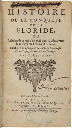 HISTOIRE DE LA CONQUÉTE DE LA FLORIDE....