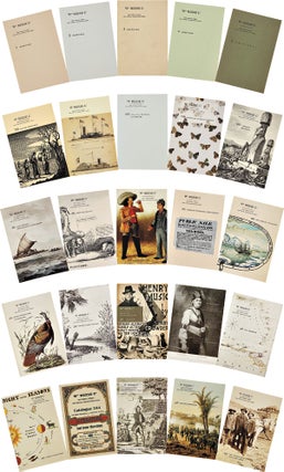 COMPLETE RUN OF RARE BOOK CATALOGUES OF THE WILLIAM REESE COMPANY, FROM CATALOGUE 1 TO 376. William Reese Company.