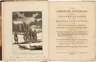 Item #WRCAM43565 THE AMERICAN TRAVELLER: OR, OBSERVATIONS ON THE PRESENT STATE, CULTURE AND...
