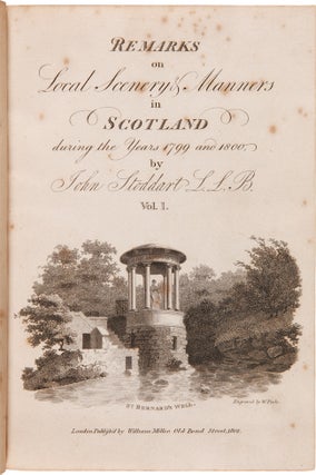 Item #WRCAM45751 REMARKS ON LOCAL SCENERY & MANNERS IN SCOTLAND DURING THE YEARS 1799 AND 1800....