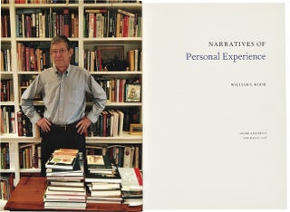 Item #WRCAM52545 NARRATIVES OF PERSONAL EXPERIENCE. William S. Reese