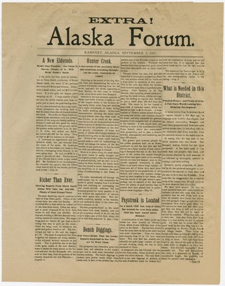 Item #WRCAM54818 EXTRA! ALASKA FORUM. Alaska