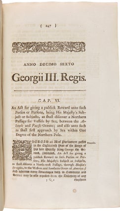 ANNO REGNI GEORGII III. REGIS MAGNÆ BRITANNIÆ, FRANCIÆ, & HIBERNIÆ, DECIMO SEXTO. AT THE PARLIAMENT BEGUN AND HOLDEN AT WESTMINSTER, THE TWENTY-NINTH DAY OF NOVEMBER, ANNO DOMINI 1774...AND FROM THENCE CONTINUED, BY SEVERAL PROROGATIONS, TO THE TWENTY-SIXTH DAY OF OCTOBER, 1775; BEING THE SECOND SESSION OF THE FOURTEENTH PARLIAMENT OF GREAT BRITAIN.