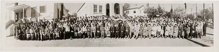 Item #WRCAM56683 7th ANNUAL N.C.Y.B.L. CONFERENCE NOV. 23, 1952 [caption title]. Japanese-American Photographica, Northern California Young Buddhist League.