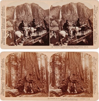 Item #WRCAM57367 [GROUP OF SIX STEREOVIEWS OF YOSEMITE, THE SIERRA NEVADA MOUNTAINS, AND OTHER...