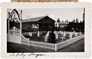 [TWO ALBUMS OF VERNACULAR PHOTOGRAPHS WITH IMAGES OF DAILY LIFE FOR A UNITED STATES SERVICE MEMBER STATIONED IN ALASKA AND NORTHERN CANADA].