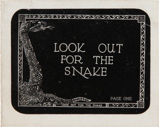 Item #WRCAM57792 LOOK OUT FOR THE SNAKE. American Defense Society