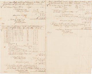 [COLLECTION OF LETTERS, MANUSCRIPT BILLS, AND OTHER DOCUMENTS RELATED TO THE 18th-CENTURY BUSINESS OF MAJOR ANTIGUAN SUGAR PLANTER, JOHN TOMLINSON, ESQUIRE].