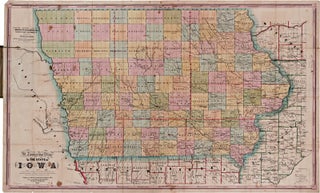 Item #WRCAM62690 A TOWNSHIP MAP OF IOWA. COMPILED FROM THE UNITED STATES SURVEYS, OFFICIAL...