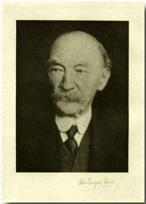 Item #WRCLIT41985 A STUDY OF THOMAS HARDY...WITH A PORTRAIT BY ALVIN COBURN. Thomas Hardy, Arthur...
