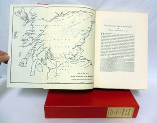 Item #WRCLIT53510 JOURNAL OF A TOUR TO THE HEBRIDES WITH SAMUEL JOHNSON ... NOW FIRST PUBLISHED...