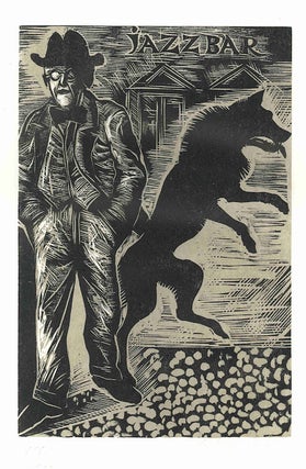 Item #WRCLIT57700 A SUITE OF EIGHT WOODCUTS TO ILLUSTRATE STEPPENWOLF BY HERMANN HESSE. Helmut...