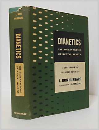 Item #WRCLIT61937 DIANETICS THE MODERN SCIENCE OF MENTAL HEALTH A HANDBOOK OF DIANETIC THERAPY....