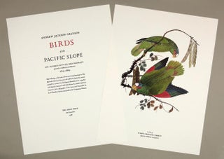 Item #WRCLIT64750 BIRDS OF THE PACIFIC SLOPE [with]: Stone, Lois Chambers: ANDREW JACKSON GRAYSON...