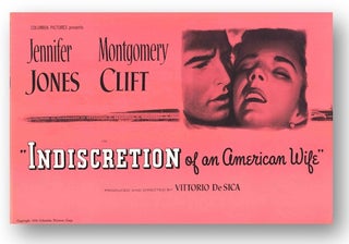 Item #WRCLIT69008 [Studio Publicity Campaign Press Book for:] INDISCRETION OF AN AMERICAN WIFE....