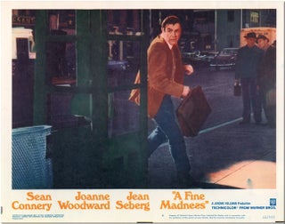 Item #WRCLIT70587 [Group of Five Lobby Cards for:] A FINE MADNESS. Elliott Baker, sourcework,...