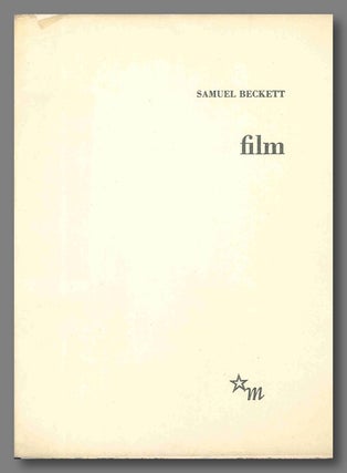 Item #WRCLIT71547 FILM SUIVI DE SOUFFLE. Samuel Beckett