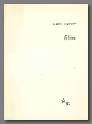 Item #WRCLIT71549 FILM SUIVI DE SOUFFLE. Samuel Beckett