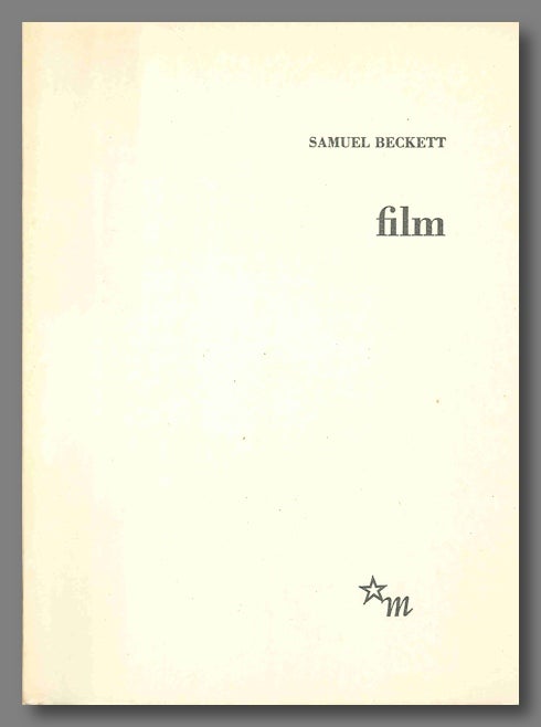 Item #WRCLIT71549 FILM SUIVI DE SOUFFLE. Samuel Beckett.