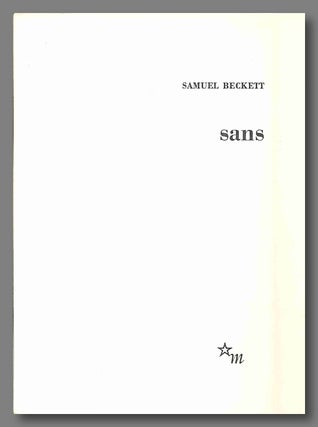 Item #WRCLIT71621 SANS. Samuel Beckett