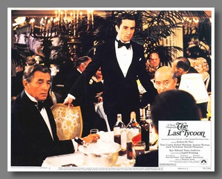 Item #WRCLIT76336 [Set of Color Pictorial Lobby Cards for:] THE LAST TYCOON. F. Scott Fitzgerald,...