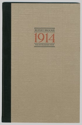 Item #WRCLIT76607 1914. Rupert Brooke