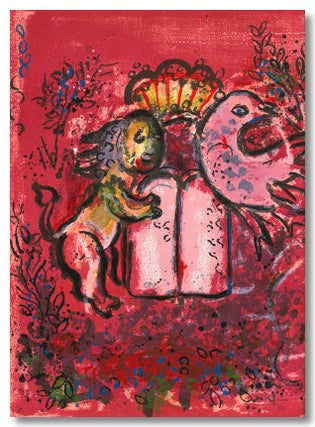 Item #WRCLIT79349 THE JERUSALEM WINDOWS. text, notes, Marc Chagall, Jean Leymarie