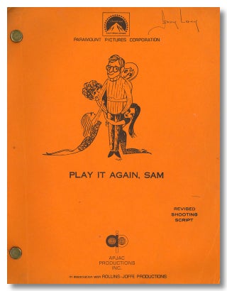 Item #WRCLIT82971 "PLAY IT AGAIN, SAM" SCREENPLAY BY ... BASED ON A PLAY BY. sourcework,...