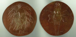 Item #WRCLIT88046 [Series of Six Bronze Bas-Relief Sculpted Medallions of Mythological Figures]....