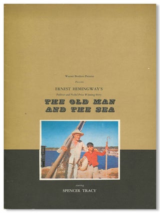 Item #WRCLIT88551 [Souvenir Book for:] THE OLD MAN AND THE SEA. Ernest Hemingway, sourcework